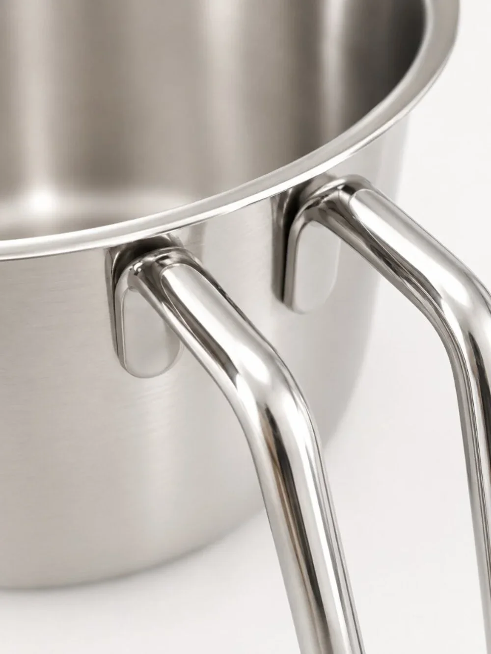 Barazzoni 18/10 Stainless Steel Milk Pan Made in Italy Kitchen Cooking Pot